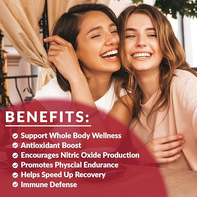WEEVIT Beet Root Gummies, Nitric Oxide Supplement for Men Women | Organic Beet Gummy with Grape Seed, Pomegranate, Black Pepper, Vitamin C, B12