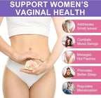 Premium Feminine Balance Gummies,Vital Vaginal Probiotics Source Feminine Gummies,Pineapple Flavor for Women ph,for Women of All Ages - Probiotics for Digestion, Gut Health, Immune Support