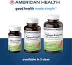 American Health, Papaya Enzyme with Chlorophyll, 250 Count