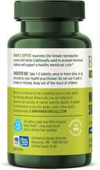 Banyan Botanicals Organic Women’s Support – Female Reproductive Vitality & Cycle Support – Herbal Tablets for Menstrual Comfort & Rejuvenating Tissue Nourishment – 90 Tablets – USDA Organic