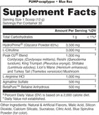 Pump-ocalypse Blue Raz | Nitric Oxide and L Arginine Supplement with Citrulline Malate, GlycerPump | Ultimate N.O. Booster | Lean Muscle Support for Blood Flow, Vascularity, Hydration and Endurance