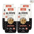 Al Dente Protein Pasta Roasted Garlic Fettuccine – 30g High Protein in 3.5oz Serving, Lower Carb. Cage-Free Eggs & Semolina. (Previously Carba-Nada, Packaging May Vary) - 10oz Bags (Pack of 4)
