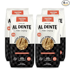 Al Dente Protein Pasta Roasted Garlic Fettuccine – 30g High Protein in 3.5oz Serving, Lower Carb. Cage-Free Eggs & Semolina. (Previously Carba-Nada, Packaging May Vary) - 10oz Bags (Pack of 4)
