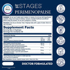SOLARAY Perimenopause her Life Stages - Perimenopause Supplements Women - Hot Flashes, Menopause Support - Saffron and Chasteberry - Made Without Hormones - 60-Day Guarantee - 30 Servings, 60 VegCaps