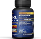 11in1 Cortisol Plus Supplement, 11in1 Ashwagandha and Natural Herbal Complex Vitamin Blend for Daily Mood, Focus and Sleep, Suitable for Women and Men 60 Capsules