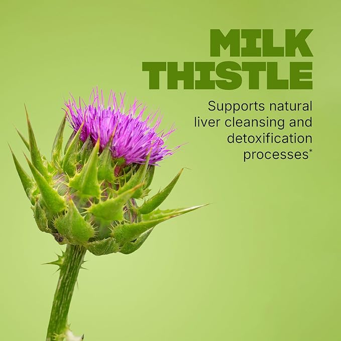 Swisse Milk Thistle Liver Cleanse Detox & Repair | Liver Detox & Liver Support | Milk Thistle + Turmeric + Artichoke Extract | Dose for Your Liver | 180 Liver Pills