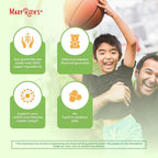 MARYRUTH'S Fiber Gummies for Kids | 2 Month Supply | Sugar Free | Soluble Fiber Supplement | Gut Health & Digestion Support | 3g Fiber per Gummy | Vegan | 60 Count