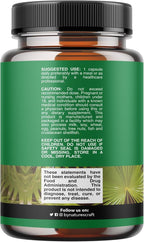 Extra Strength Saw Palmetto Extract - Advanced Herbal Complex for Hair Health and Urinary Support with Plant Sterols & Flavonoids - Potent Herbal Supplement with 500mg per Serving - 30 Count
