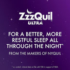 ZzzQuil ULTRA, Sleep Aid, Doxylamine Succinate 25mg, Sleep Aids for Adults, Nighttime Sleep Aid, 48 Tablets