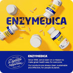 Enzymedica, Apple Cider Vinegar Gummies, Made with The Mother, 12 Organic, USA-Grown Apples per Bottle,1000 mcg Vitamin B12 per Serving, Natural Apple, 74 Count
