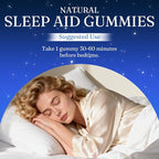 JRR LyraSleep Natural Sleep Aid Gummies - Fall Asleep Quickly and Gently in 30 Minutes- Effective Melatonin 6 mg Sleep+ Gummies for Adults a Restful Night's Sleep -60 Count (1pc)