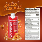 MuscleMeds Carnivor RTD, Ready to Drink Protein, Lactose Free, Sugar Free, 40g Isolate Protein, Muscle Building, Recovery, Halal Certified, Salted Caramel, 16.9 Fl Oz (Pack of 12)