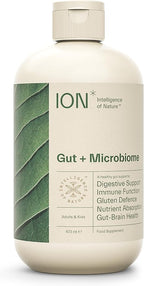 ION* Intelligence of Nature Gut Support Liquid Supplement - Gut & Digestive Health Liquid Drops, Cleanse & Detox with Humic Extract for Women & Men, Adults & Kids 4+ - 16 fl oz (Pack of 1)