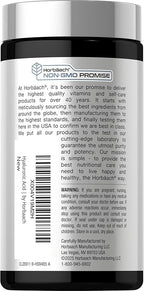 Horbäach Hyaluronic Acid Supplement | 100mg | 120 Capsules | Non-GMO, Gluten Free