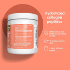 Naturenetics Hair, Skin & Nails Collagen Peptides – Supports Skin Hydration & Hair Strength – Bioavailable Hydrolyzed Collagen – Unflavored, Easy to Mix – Paleo & Keto-Friendly – 60 Servings*