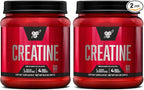 BSN Micronized Creatine Monohydrate Powder, Unflavored Creatine Powder, Micronized, Supports Muscle Building, Supports Muscle Strength, Gym Supplement, 5g per Serving, 5000mg per Servings, 60 Servings