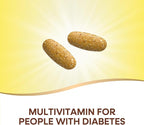Nature's Way Completia Diabetic Multivitamin, Provides Essential Nutrients, with Alpha Lipoic Acid, Cinnamon, Fenugreek, Taurine, Lutein, High Potency B-Vitamins, 60 Tablets (Packaging May Vary)