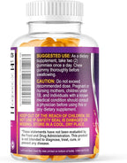 Collagen Gummies - 2500mcg Biotin Per Serving - Complete Collagen Supplement with Hydrolyzed Peptides Type I & III, Biotin, Zinc, & Vitamin C - Hair, Skin, & Nail Support Women & Men - 120 Gummies