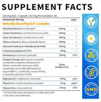 Bualle Support GLP-1 Supplement Weight Loss | GlucoVantage® DHB + Akkermansia Probiotic | Super Berberine for 5X Bioactive Appetite, Metabolic & Gut Support, 60ct | Perfect with Sea Moss Capsules