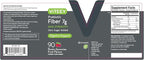 Viteey Prebiotic Fiber Gummies for Adults, 7g - Gut Health & Digestive Soluble Fiber Supplement Gummies - Zero Sugar Added, Vegan, Gluten-Free - 90 Count
