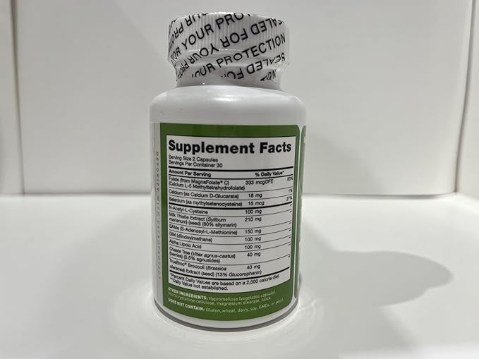 Amy Myers MD EstroProtect - Supplement Supports Healthy Estrogen Balance & PMS - Supplement for Women - Aids Against Menopause Symptoms - 60 Capsules (30 Servings)