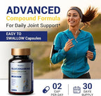 120 Capsules Glucosamine Chondroitin with Methylsulfonylmethane (MSM), Joint Support Supplement for Women & Men, Non-GMO