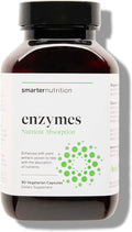 SMARTERNUTRITION Vegan Digestive Enzymes - Digestion Bloating & Gut Health Support with 16 Multi Enzymes for Nutrient Absorption & Meal Time Comfort for Both Men & Women - 90 Count[30-Day Supply]