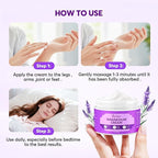 Topical Magnesium Lotion Cream for Sleep: Natural Magnesium Body Butter for Sweet Sleep/Leg Cramps/Feet/Arms/Muscle Pain Relaxation - Calm Moisturizing Day and Nightime Cream for Women and Men 4 oz