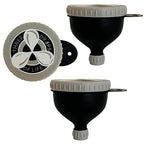Three Drops of Life Fill N Go Large Protein Funnels, BPA Free, Easy Screw Off Lid, Good for Travel, Workouts and Busy Lifestyles (2, 230ML)