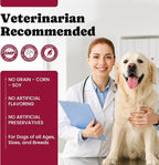 Glucosamine for Dogs, Liquid Hip and Joint Supplement, Chondroitin Drops for Dogs, Joint Drops for Dog, Dog Supplement for Mobility Pain Relief - 60ml