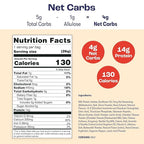 Schoolyard Keto (Fiery Hot) Protein Puffs - Low Carb, Low Sugar, 14g Protein, Gluten Free, High Protein Snack - Healthy, Diabetic Friendly, Low Calorie for kids and Adults | USA Made, (12 Pack)