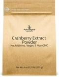 PURE ORIGINAL INGREDIENTS Cranberry Extract (4 oz), Gluten-Free, Herbal Supplement