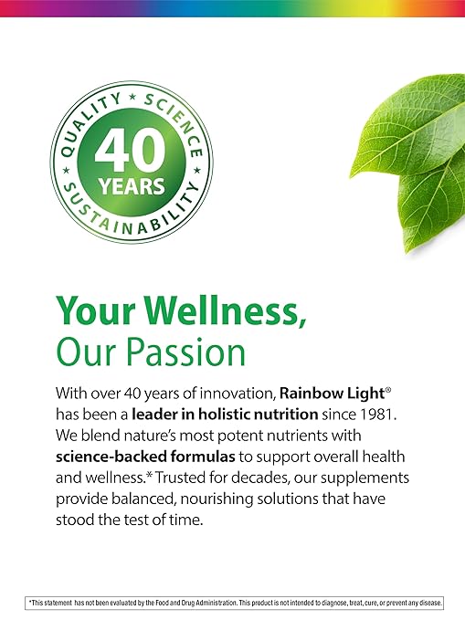 Rainbow Light Probiotic Gummies | 50 Count | Advanced Synbiotic with Prebiotic | for Men, Women & Children | Supports Digestive & Immune Health