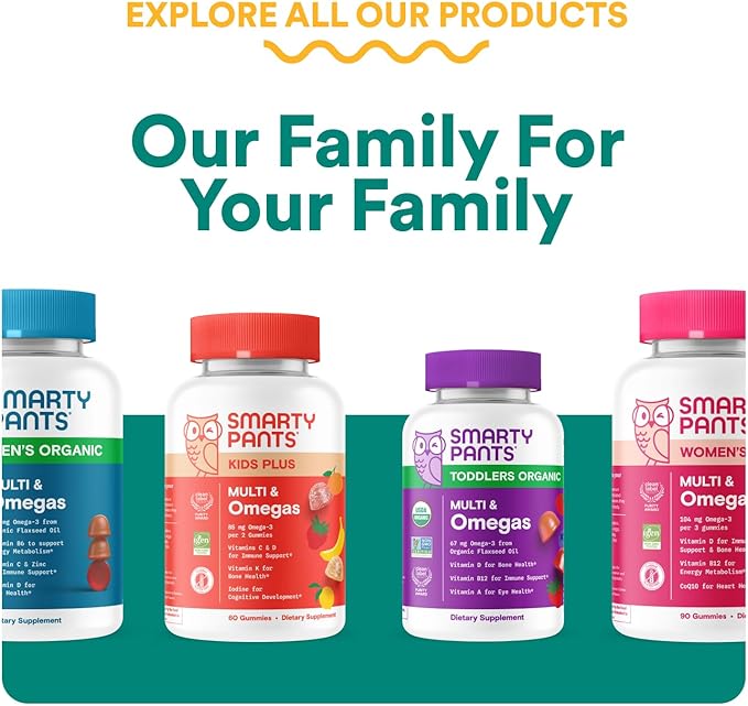 SmartyPants Prenatal Vitamins for Women, Multivitamin Gummies: Pre and Postnatal Vitamins, Biotin, Methylfolate,Vitamin D3,C,Vitamin B12, B6, A, K & Zinc, Inositol,60 Count (30 Day Supply) (Pack of 2)