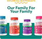 SmartyPants Prenatal Vitamins for Women, Multivitamin Gummies: Pre and Postnatal Vitamins, Biotin, Methylfolate, Vitamin D3, C, Vitamin B12, B6, A, K & Zinc, Inositol, 60 Count (30 Day Supply)