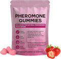 Pheromone Gummies for Women, Charisma & Confidence & Social Vibe,with Maca,Beetroot,Fenugreek,Slippery Elm,Parsley & L-Arginine, Sugar Free,Strawberry Flavor