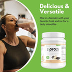 Z-Pro25 Protein Powder, 21.4 oz, 16 Servings – 25g Casein & Whey Blend – Low-Carb, High-Protein Meal Replacement Shake – Muscle Recovery & Weight Management - 21 Vitamins & Minerals – Vanilla