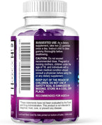 Kids Immune Support Elderberry Gummies - Daily Children's Vitamins C, Zinc & Kids Support Gummy - Nature's Sambucus Elderberry Supplement, Vegan, Gluten-Free, Tasty Berry Flavor - 60 Gummies