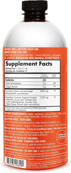 Qunol Liquid Turmeric Curcumin with Black Pepper 1000 Milligram, Supports Healthy Inflammation Response and Joint Support, Dietary Supplement, Extra Strength, 40 Servings, 20.3 fl oz (pack of 1)