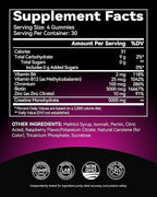 Inner Brightness Creatine Monohydrate Gummies for Women 5000mg - 6-in-1 with Biotin, Zinc, B6, B12 - Sugar-Free Raspberry Creatine Chewables for Muscle, Energy & Skin - 120 Count