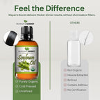 Pure Carrier and Essential Oils for Skin Care, Hair, Body Moisturizer for Face-Anti Aging Skin Care (Soybean Oil Organic, 4oz)