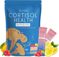 Cortisol Powdered Drink Mix, Made with Magnesium Glycinate, L-Theanine, Ashwagandha & Vitamin D3, Cortisol Supplements for Relaxation, Focus & Calm Support, Raspberry Lemonade Flavor, 30 Ct