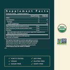 Gaia Herbs Sleep Gummies - Sleep Support*- Ashwagandha, Reishi Mushroom & Passionflower - USDA Certified Organic, Non-GMO Project Verified, Gluten Free - Cherry Orange - 40 Vegan Gummies (20 Servings)