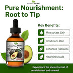 Pure Carrier and Essential Oils for Skin Care, Hair, Body Moisturizer for Face-Anti Aging Skin Care (Avocado Oil Organic, 4oz)