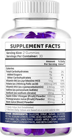 (5 Pack) Vital Boost XL Gummies - Official VitalBoost XL Gummys For Men Premium Natural Ingredients - Maximum Strength, Advanced Formula Support For Overall Health & Wellness, 300 Gummies For 5 Months
