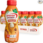 Premier Protein Shake, LIMITED EDITION Pumpkin Spice, 30g Protein, No Added Sugar, 24 Vitamins & Minerals to Support Immune Health, 11.5 fl oz, 12 Pack