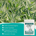 Organic Sage Leaves (3 oz.) - Sage Tea Loose Leaf (Salvia officinalis) – Salvia Tea for Mind & Body Wellness - Focus and Clarity