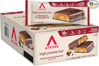Atkins Chocolate Peanut Butter Protein Meal Bar, High Fiber, 16g Protein, Low Sugar, 3g Net Carb, Low Carb, Keto Friendly, 12 Count