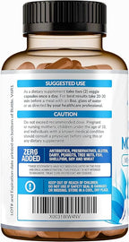 28 in 1 Calm Mood Support Supplement- Natural Happy Pills for Occasional Anxiousness & Stress, Worry feelings, Relaxation, Mental Clarity | Max Sleep & Mood Support for Women & Men|120 Vegan Capsules