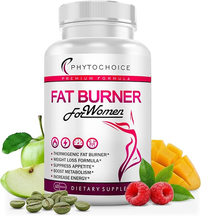 Belly Fat Burner for Women – Powerful Weight Loss Pills That Target Stubborn Belly & Thigh Fat – Thermogenic Metabolism Booster, Appetite Suppressant & Bloating Relief – Advanced Slimming Formula